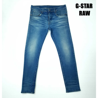 ยีนส์ G-Star Raw เอว 34 เฟดสวย ผ้าหนานุ่มยืด ขาเดฟ