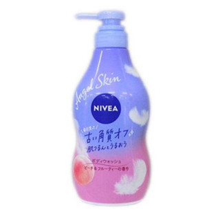 [พร้อมส่ง]Nivea Angel Skin Body Wash นีเวีย แองเจิ้ล สกิน บอดี้ วอช กลิ่นฟลาวเวอร์แอนด์พีช 480มล.