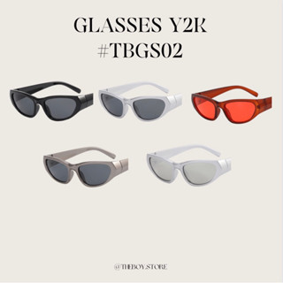 THEBOY-GLASSES Y2K #TBGS02 แว่นตาสไตล์ y2k