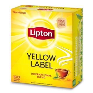 💛 ชาลิปตัน | ลิปตัน เยลโลว์ เลเบล ชาดำชนิดซอง Lipton Yellow Label Tea 2g x 100 sachets