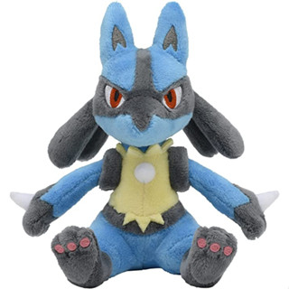 ของแท้ ตุ๊กตาโปเกม่อน Lucario Riolu Children/Popular/Presents/Toys/made in Japan/education/cute/women/girls/boys/gift/pleased