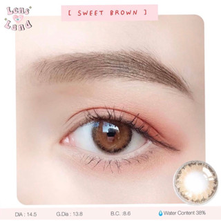 คอนแทคเลนส์ รุ่น Sweet Brown bylensland