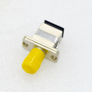 ตัวต่อกลาง Fiber Optic Connector Adapter หัวไฟเบอร์ อะแดปเตอร์ไฟเบอร์ SC / ST Fiber optic Adapter ต่อตรง