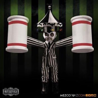 LDD Presents: Showtime Beetlejuice Action Figure ชุดผ้า 36 cm