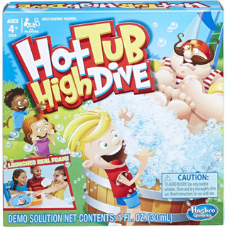 Hasbro Gaming Hot Tub High Dive Game With Bubbles For Kids Board Game บอร์ดเกมลิขสิทธิ์แท้จาก Hasbro