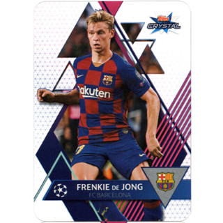 1 x Frenkie De Jong Rookie Card #3 Topps CRYSTAL 2019/20 cards | Shopee ...