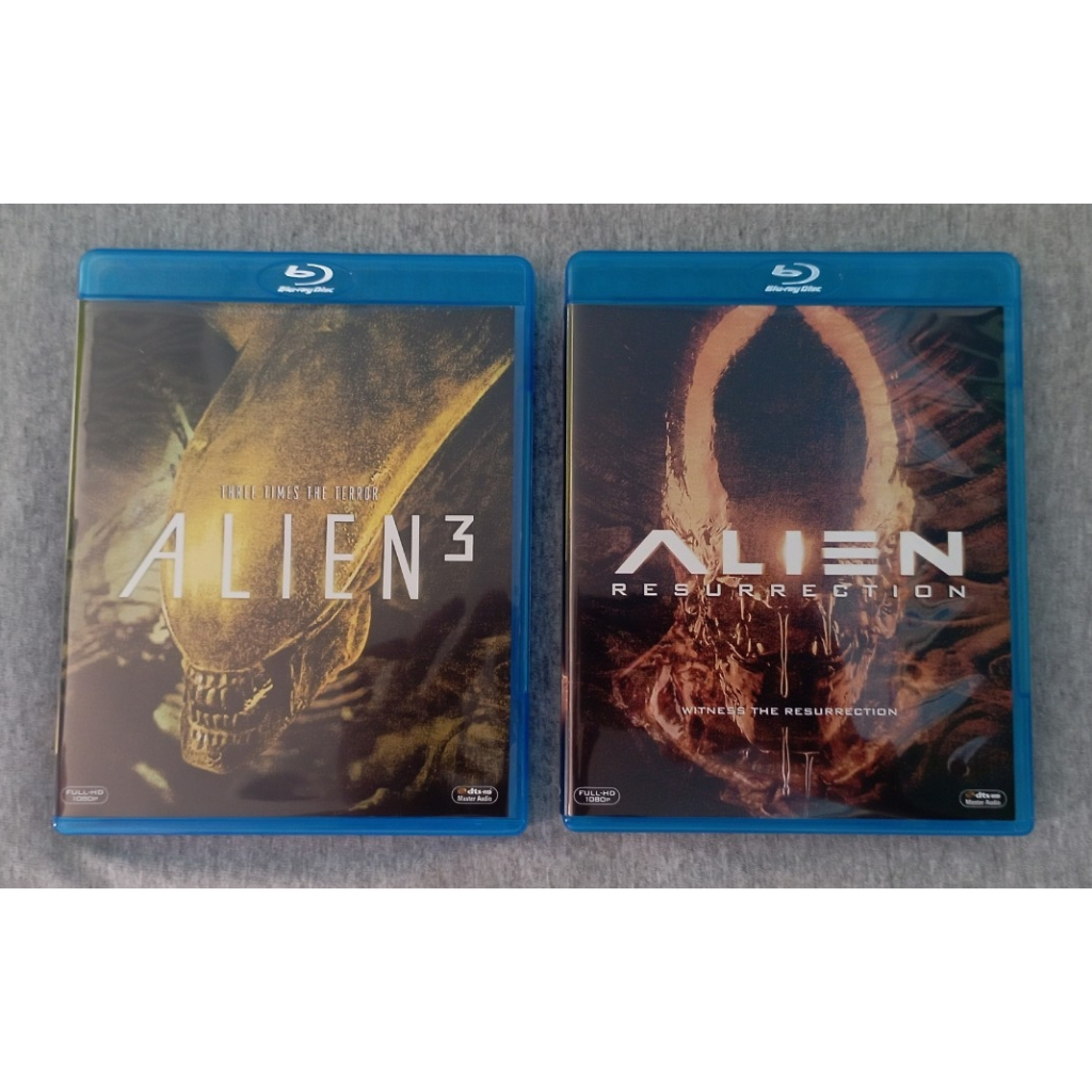 Blu-ray แผ่นแท้ มือ 2 / Alien 3 + Alien Resurrection / ขายรวม 2 ภาค / Sigourney Weaver