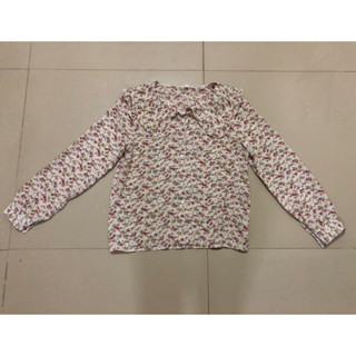 เสื้อลายดอกไม้ ป้าย MQ The best choice Size m