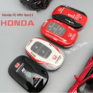 เคสรีโมทรถ Honda Civic FE  HRV Gen11 แบบสปอร์ตคาร์ Sport car design exclusive special car painting  ครอบรีโมทเคสหน้าหลัง