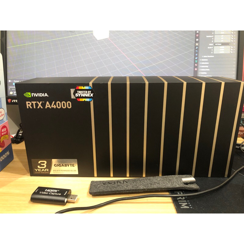 การ์ดจอ (VGA) (สามารถผ่อนชำระได้) NVIDIA RTX A4000 16GB GDDR6 (used)