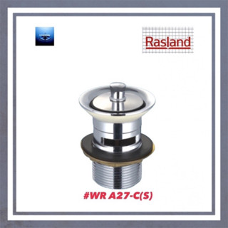 #RASLAND#สะดืออ่างล้างหน้าแบบดึงล๊อค#WR A27-C(S)