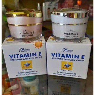 Perfect Skin Lady Vitamin E Whitening Collagen Day And Night Cream