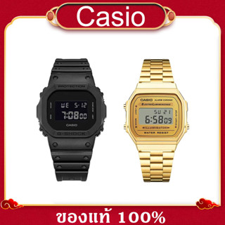 นาฬิกา G-SHOCK CASIO รุ่น DW-5600BB  A168WG-9W ของแท้ประกันCMG รับประกันศูนย์ 2 ปี