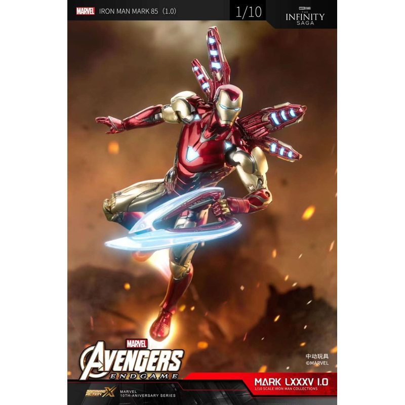 แท้พร้อมส่งจากไทย Model Ironman Mark LXXXV (85) ZDTOYS สูง 14-15เซ็น