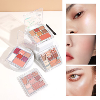 Lameila#5082 Eyeshadow 7สี พาเลทอายแชโดว์เนื้อmatte นื้อใยไหม ประกายชิมเมอร์