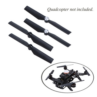 [เคลียสต็อค] ใบพัดโดรน 5นิ้ว walkera runner 250-z-01 propellers blades props self tightening 1ชุด 4ใบ