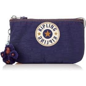 Kipling CREATIVITY L Active Blue Bl ของแท้ 100%