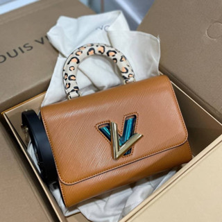 LOUIS VUITTON TWIST BAG IN EPI LEATHER งานดีที่สุดเทียบเทาของเเท้