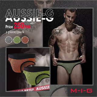 MIG M-I-G Half Brief Aussie-G กางเกงใน ออสซี่จี กางเกงในชาย ผู้ชาย