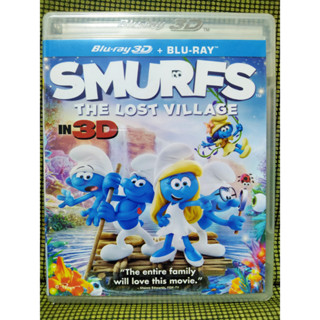 Smurfs: The Lost Village เสมิร์ฟ: หมู่บ้านที่สาปสูญ Blu-ray 3D + 2D แผ่นแท้ ซับไทย เสียงไทย