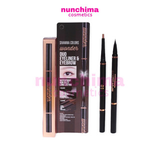 HF9038 SIVANNA COLORS DUO EYELINER &amp; EYEBROW ซีเวนน่า คัลเลอร์ส ดูโอ อายไลเนอร์ แอนด์ อายบราว ดินสอเขียนคิ้ว