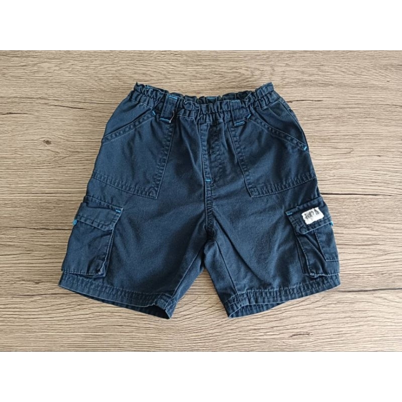 Uinqlo กางเกงขาสั้น สีกรม Sz.90 เสื้อผ้าเด็ก มือสอง