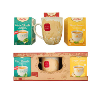 Organic/Bio Yogi Tea Box Set - Yogi Tea 2 Boxes with Cup