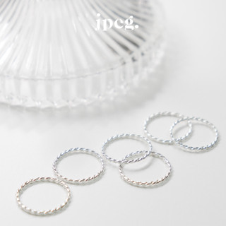 (Silver 925) twist ring