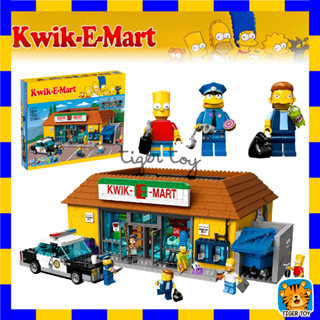 ตัวต่อ T1016 ร้านสะดวกซื้อ Kwik E-mart สีสันสดใสของชาวซิมป์สัน Kwik E-mart จำนวน 2,218 ชิ้น