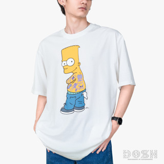 DOSH OVERSIZED SHORT SLEEVE T-SHIRTS THE SIMPSONS เสื้อโอเวอร์ไซส์ 9FSIMT5068- FSIMT5080-OW