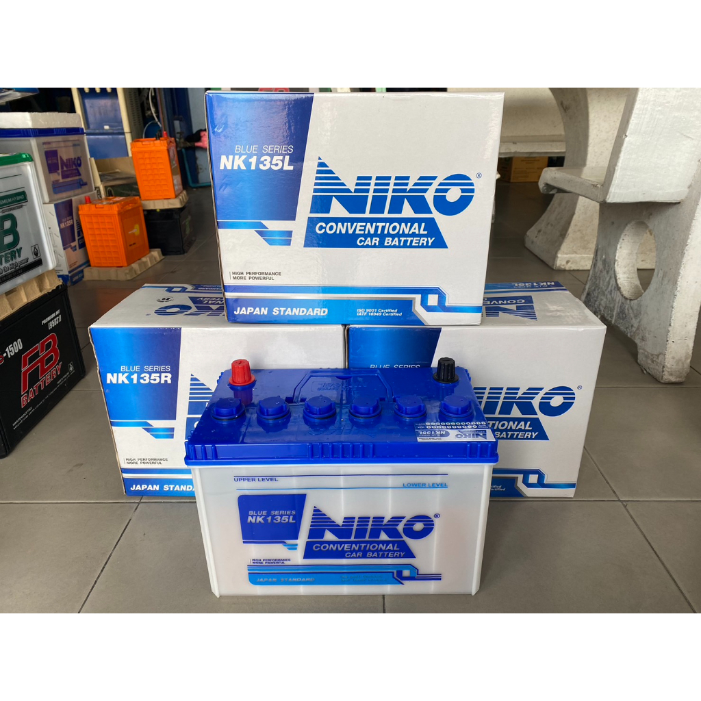 แบตเตอรี่​ NIKO​ NK135R​ และ​ NK135L แบตเตอรี่พร้อมใช้
