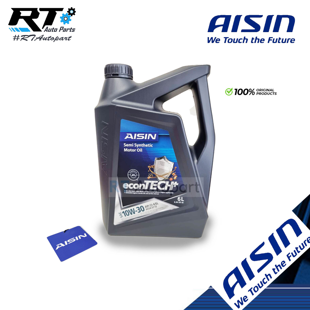 AISIN น้ำมันเครื่อง Aisin กึ่งสังเคราะห์ เกรด 10w30 / 10w-30 ดีเชล เกรด CI-4 / 10w30 CI-4/SL