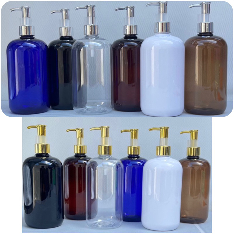 B+1..ขวดปั้มสวยหรู หนา แข็งแรงคุณภาพดี 500 ml