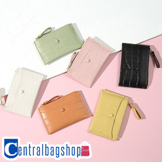 centralbagshop(C1734)กระเป๋าสตางค์ใบสั้น ใส่บัตร ใส่เหรียญ สีน่ารัก