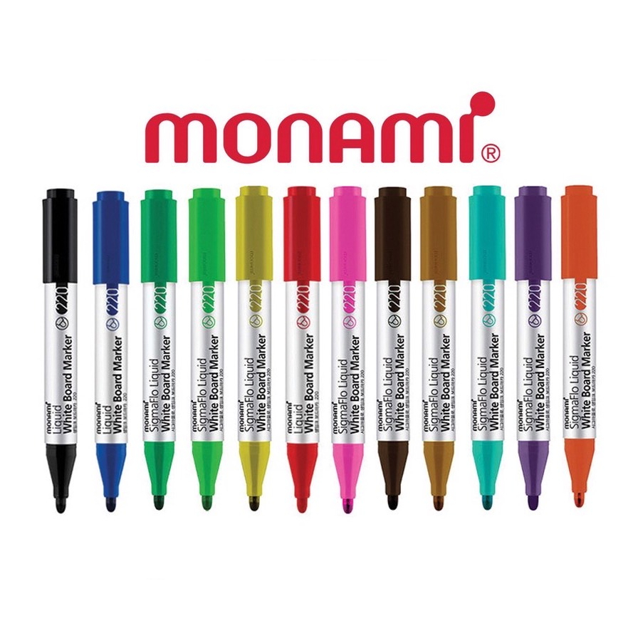 Monami ปากกา ไวท์บอร์ด ซิกม่าโฟวล์ 220