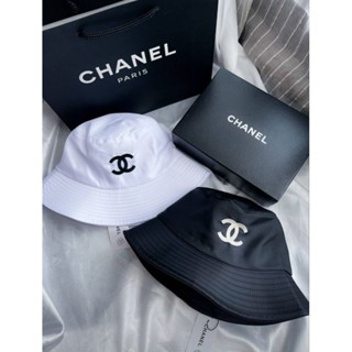 **พร้อมส่ง** หมวก Bucket CHANEL งานซาตินอย่างดี