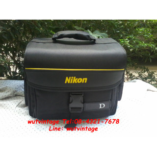 กระเป๋ากล้อง Nikon สะพายข้าง จุกล้อง 1 เลนส์ 2-3 ตัว Limited Edition มือ 1