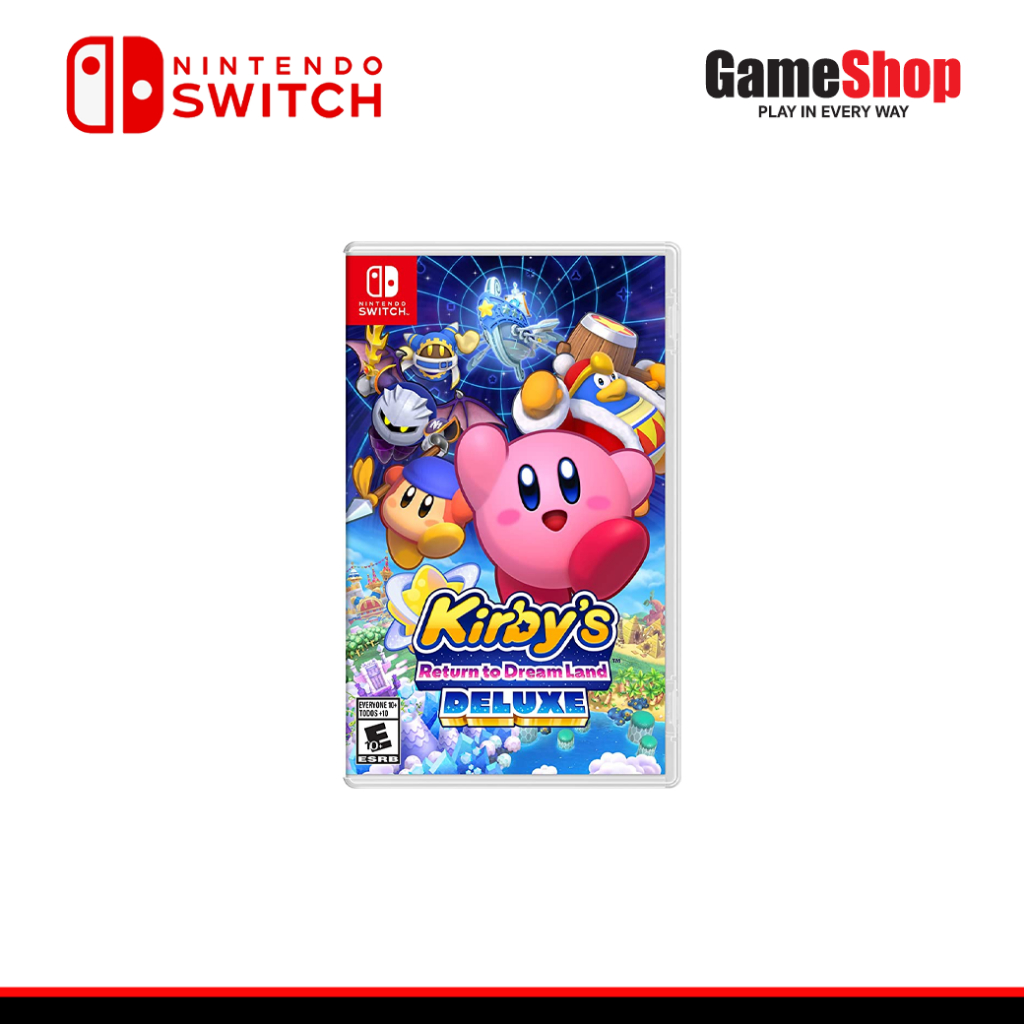 Nintendo Switch : Kirby's Return to Dream Land Deluxe นินเทนโด้ สวิตช์ แผ่นเกม