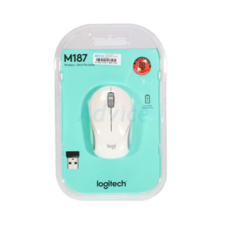 Mouse Wireless ยี่ห้อ Logitech รุ่น M187