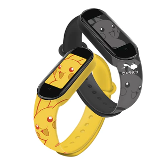 Mi Band 3/4/5/6/7 สายซิลิโคนพิมพ์ลายการ์ตูน TPU สายซิลิโคนนิ่ม MiBand5/6/7