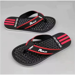 รองเท้าแตะผู้ชายรองเท้าแตะแบบสบาย ๆ ใหม่ Mens sandals new casual flip-flops