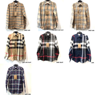 👛ของแท้💯% New! Burberry Shirt แจ้งsizeทางแชท (❗️เช็คสต็อคสอบถามก่อนสั่งอีกทีนะคะ📲)