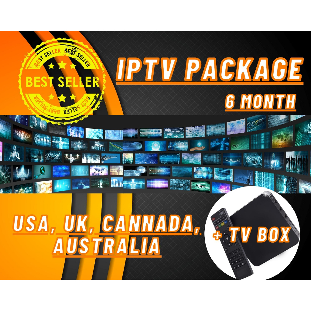 IPTV Package 6 Months With Android TV box , USA , UK GROUP, TV ONLINE, live Sport events, latest movies, news and more++