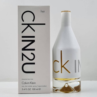 Calvin Klein CK IN2U For Her EDT 100 Ml กล่องเทส