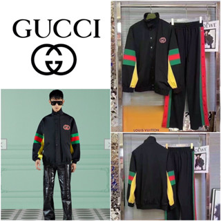 ชุดเซ็ต Gucci Light Neoprane Jacket With Web