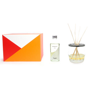 Yugen ชุดก้านไม้กระจายกลิ่นหอม กลิ่น จอย (Yugen - Reed Diffuser 200 ml Set / Scent : JOY)