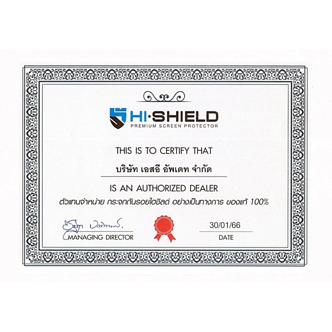 (ของแท้ส่งไว) ฟิล์มกระจกใส เต็มจอ HiShield 3D Case Friendly สำหรับ Samsung Galaxy S23 Ultra / S22 Ultra