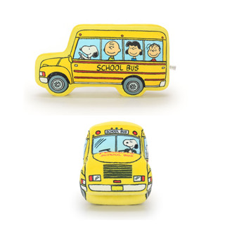 Snoopy ลิขสิทธิ์แท้ หมอน Snoopy : School Bus