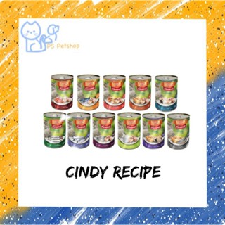 Cindy Recipe อาหารเปียก แมวกระป๋อง ขนาด 400 กรัม