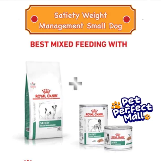 Royal Canin Satiety Small Dog 1.5kg โรยัลคานิน อาหารสุนัขพันธุ์เล็ก Satiety Weight Management ถุงขนาด 1.5 กก.